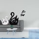 thumbnail image 2 of Escultura abstracta de cisne pensador de , elegante figura de animal, adorno decorativo moderno coleccionable de mesa para oficina, decoració, 2 of 8
