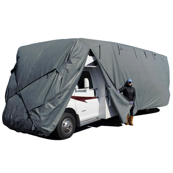 Budge Standard Class C RV Cover, Basic Outdoor Protection for RVs, Multiple Sizes