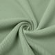 thumbnail image 5 of Ceisia Men's Casual Fashion Waffle Knit Short Sleeve Shirt - V-neck Color Block Top with Sleeve Zipper Pocket Mint Green L Gifts, 5 of 6