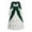 Dark Green, variant on Anmrize Renaissance Bow Decor Gown, Tiered Cake Skirt Dress, Long Sleeve Historical Costume, Women's Victorian Renaissance Dress Bow Decor Tiered Skirt Long Sleeve Costume Gown, Wine XL