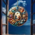 thumbnail image 1 of Xihbxyly Colgante de Nacimiento de Acrílico, Diseño de Escena de Nacimiento Navideño, Tecnología de Impresión Exquisita, Material Duradero, Decoración Navideña, Fácil de Colgar, Ideal para Reuniones, 1 of 6