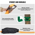 thumbnail image 4 of KFFKFF Slackline Bundle, 60 ft Length for Outdoor Fun, Simple Assembly Line for Both Kids and Adults, Includes Tree Guards, Arm Training Gear, Portable Bag, and Guide, 4 of 9