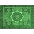 thumbnail image 1 of Ahgly Company Indoor Rectangle Abstract Emerald Green Modern Area Rugs, 6' x 9', 1 of 4