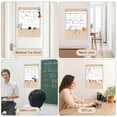 thumbnail image 4 of DOLLAR BOSS Mail Organizer with Whiteboard, Wall Mounted Mail and Keys Organizer Calendar Monthly Whiteboard with Multiple Pocket Organizer, Easy to Write & Clean, for Wall Home Office, Beige, 4 of 8