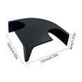 thumbnail image 3 of SouMaox Aquarium Tunnel Decor, Fish Cave Viewing Hideout with Two Holes, Shrimp Hiding Tube for Aquascaping, Fish Ornament, 1.57" x 4.72" x 4.72" Black, 3 of 6