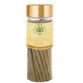 thumbnail image 1 of RADANYA Ayurveda Sandal Chandan Dhoop Sticks Fresh Active Agarbatti for Pooja, Luxury Incense Sticks, Low Smoke and Zero Charcoal, Premium and Fresh Fragrance for Home, Meditation 100gm, 1 of 2