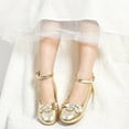 thumbnail image 3 of Kiderence Girls Flat Mary Jane Shoes School Party Dress Ballerina Shoe (Toddler/Little Kids) CK206 Gold - 11M, 3 of 7