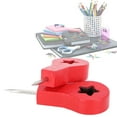 thumbnail image 4 of Chincheta para uñas, 40 Uds., chinchetas de papelería escolar con forma de mapa rojo, diseño aerodinámico Jadeshay A, 4 of 8