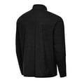 thumbnail image 3 of Men's Antigua Heather Black New Mexico Lobos Hold-Up Tri-Blend Full-Zip Jacket, 3 of 3