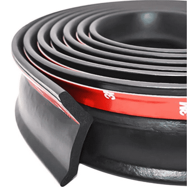 Universal Garage Door Bottom Threshold Seal Strip Rubber DIY Weather Stripping Replacement Weatherproof Flood Waterproof