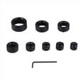 thumbnail image 1 of Juego de Collar Broca Taladro, Anillo LíMite Profundidad Taladro Ajustable 9 Piezas con Acero Al Carbono para Brocas, 1 of 9