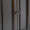 thumbnail image 6 of Simpli Home Amherst 32 inch Wide Solid Wood Transitional Low Storage Cabinet in Hickory Brown, 6 of 10