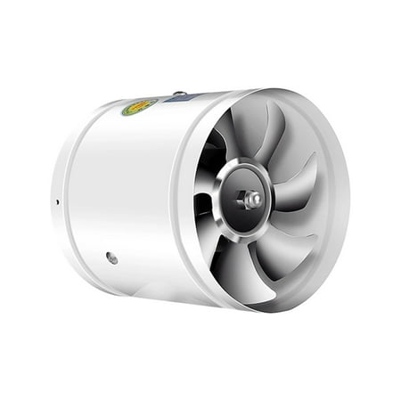 

Ventilator 4/6/7 Inch Exhaust Fan Home Pipe Duct Fan Bathroom Pipe Ventilation Exhaust Fan Kitchen Toilet Wall Air Ventilator Parts -------- Fast Wind Speed