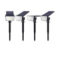 thumbnail image 3 of Trajes de lámpara al aire libre 2PCS Foco solar LED Ajustable 2 en 1 Luces de estaca de paisaje Luz de pared Luces impermeables al aire libre para boda Fiesta Patio Pasarela Lámpara de decoración de p Eccomum Trajes de lámpara al aire libre, 3 of 7