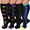1, variant on AIGIA 2XL 3XL 4XL Plus Size Compression Socks for Women & Men 15-20 mmhg Extra Wide Calf Knee High Support Socks for Circulation
