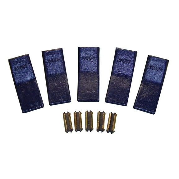 H&L Tooth Company 230SP (USA Forged 230SP) or (230CSP Casting) Backhoe Bucket Teeth   23FP Flexpins (5-Pack) for Deere, Case, JBC, and More | 23 | 230 (Cast 230CSP)