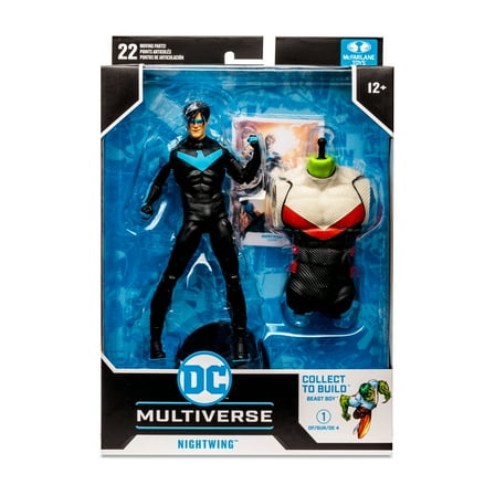 Dc Multiverse Nightwing (Titans) 7In Build-A Figure Mcfarlane Toys