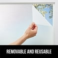 thumbnail image 6 of GORILLA GUARD Window Privacy Film Removable Bathroom Window Glass Tint Cover 17.5 x 118.1 In White, 6 of 10