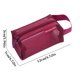 thumbnail image 2 of Fasiaou Red Mesh Storage Bags Casual Travel Mini Zipper Pouch Small Wallet Bags Nylon ID Credit Card Holder Mesh Cosmetic Bag Transparent File Bag, 2 of 6