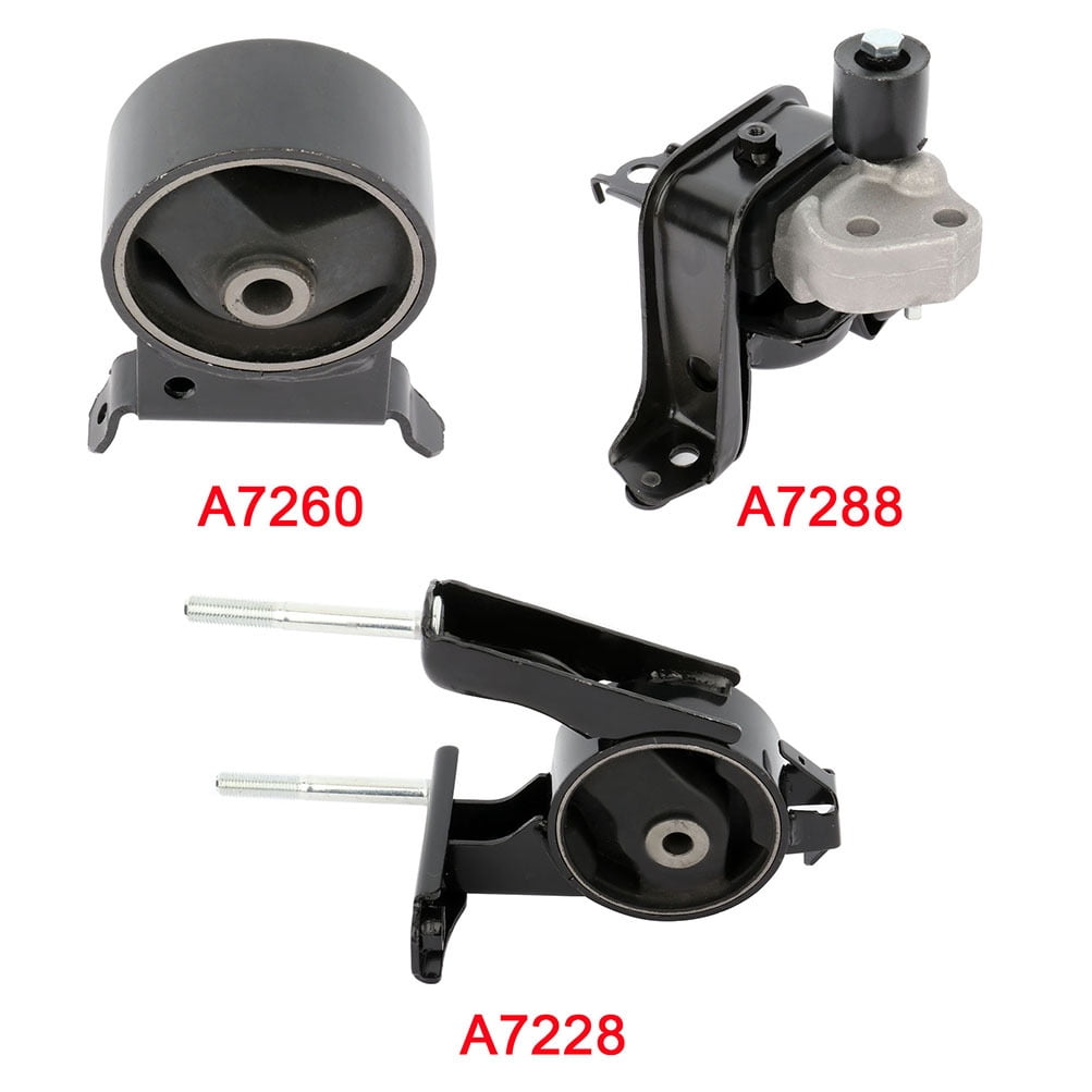 ECCPP Engine Motor and Trans Mounts A7288 A7260 A7228 Set of 2 Fit For 2004 2005 2006 for Scion XA / XB 1.5L