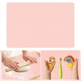 thumbnail image 3 of huanledash 1 Set Mouse Pad Non-slip Waterproof Wear-resistant Anti-scratch Faux Leather Multifunctional Desk Mat Placemat with Strap Household Supply, 3 of 7