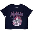 thumbnail image 1 of Def Leppard Top Court pour Femmes Pyromania World Tour 1983, 1 of 2