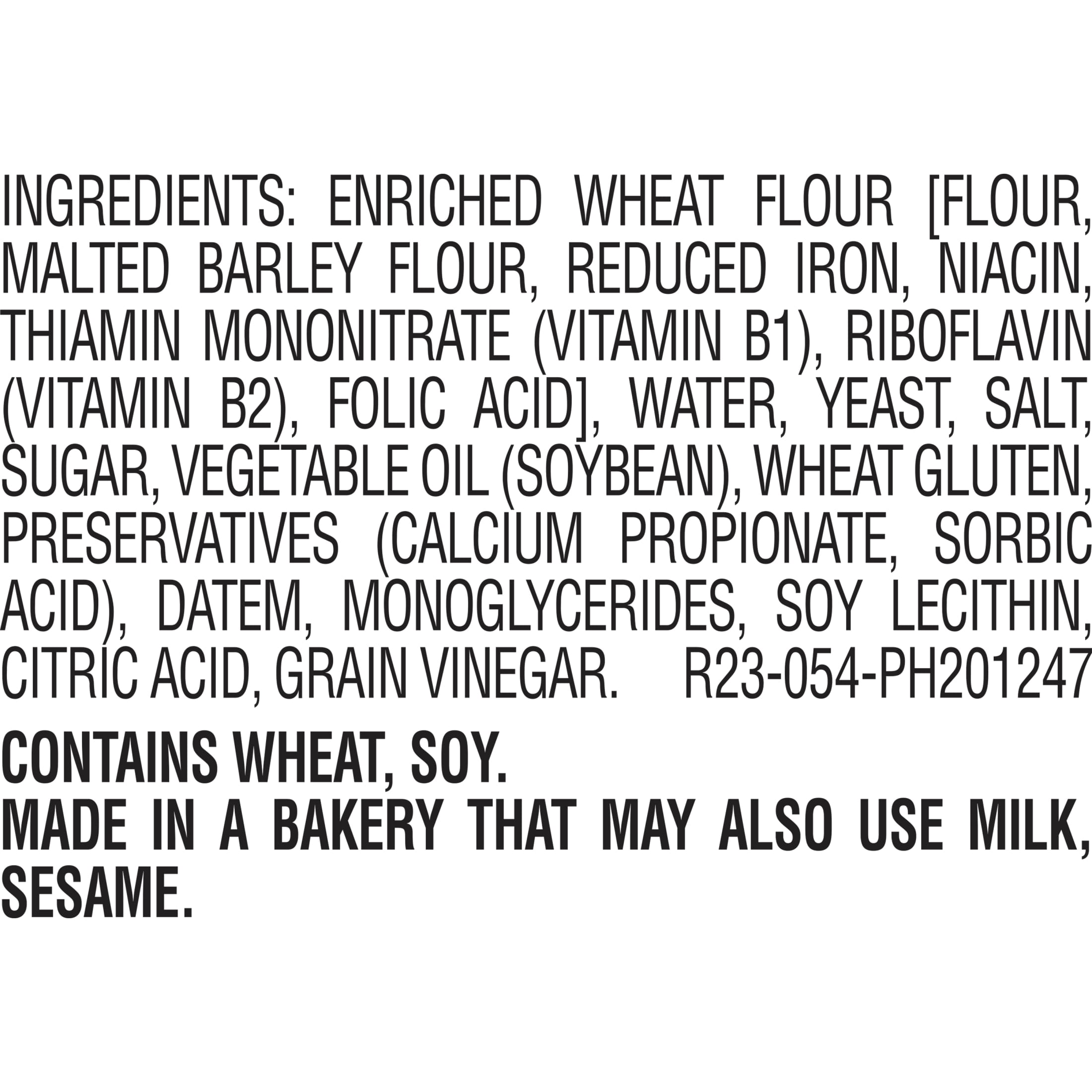 Brownberry Italian Bread, 22 oz, Plain Italian Bread, Bag