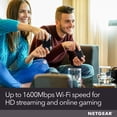 thumbnail image 5 of Combo de enrutador Wi-Fi y módem por cable NETGEAR C6250 AC1600, 5 of 5