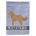 thumbnail image 1 of Carolines Treasures Ck3728gf Tan Cockapoo Bandera de bienvenida Tamaño del jardín Afortunado Sencillez, 1 of 3