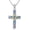Abalone Star Of David, variant on Star Of David Necklace S925 Sterling Silver Abalone Shell Cross Star Of David Pendant Necklace Tree Of Life Jewelry For Women
