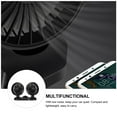 thumbnail image 3 of KONTONTY Adjustable Car Fan Rotating Cooler For Vehicles Quiet Compact Design For Hot Weather Moisture Removal Cars, 3 of 7