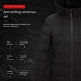 thumbnail image 6 of Men Women Heated Jackets Rechargeable Usb Fleece Heated Vest Plus Size Hood Winter Work Jackets Extreme Cold Warm Hunting Coat 2023, 6 of 9