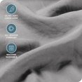 thumbnail image 3 of Washed King Sheet Set Premium UltraSoft Microfiber Bed Sheets Double Brushed Hypoallergenic Stain (King Washed Pebble Beach), 3 of 7