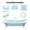 1.2M, variant on Wliqien 58/50/46 inch Foldable Bathtub, Portable Bathtub for Adult, Large Collapsible Tub, Freestanding Surround Collapsible Bathtub, Effortless Folding Bathtub, Hot Bath, Ice Bath (Blue)