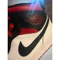 thumbnail image 3 of A i r-Jor-dan 1 Mid Shoes Black/Red/White Mens Size 11.5, 3 of 6