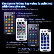 HONCLL StreamDeck 15 Key and 2 Dials Interfaces for Efficient Streaming and Editing