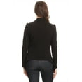 thumbnail image 4 of MOA COLLECTION Women's Classic Casual Work Draped Open Front Blazer with Plus Size, 4 of 5