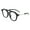 Black (Clear), variant on Vintage Retro Sunglasses Unisex Designer Hipster Shades UV400 Black, Clear