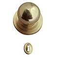 thumbnail image 3 of Dollhouse Miniature Brass Door Knobs with Keyhole, 3 of 3