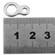 thumbnail image 2 of Figura de pesca de acero inoxidable sólido, resistente, 10 Uds., anzuelo de asistencia de 8 anillos (M-350LBs), 2 of 2