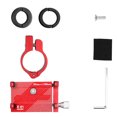 thumbnail image 3 of Mountain Bike Phone Holder Bike Cell Phone Mount Holder Mountain Bike Phone Holder Aluminum Alloy Adjustable Bike Mount Cell Phone GPS Mount Holder Rotating  Clamp, 3 of 8