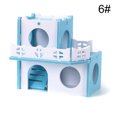 thumbnail image 2 of Plastic Hamster Hideout Creative Non-toxic Small Pet House Hamster Climbing Toy, 2 of 10