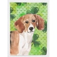 thumbnail image 1 of Carolines Treasures BB9544CHF Beagle St. Patricks Canvas House Flag, 1 of 4