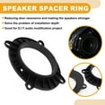 thumbnail image 3 of Adaptador de Anillo Espaciador para Altavoces de 6x9" a 6.5" para Toyota Camry de ABS 2pcs Universal, 3 of 7