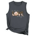 thumbnail image 2 of SMihono Hauts pour Femmes Débardeur Mode Femme Décontracté Col Rond Imprimé Lettre Manches Courtes T-Shirt Blouse Hauts Débardeurs pour Femmes Hauts d'Été pour Femmes, 2 of 3