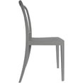 thumbnail image 3 of Fohfurniture FOH Set de 4 Sillas para Jardín y Terraza, Sillas Apilables para Exterior e Interior con Marco de Aluminio, Soporta 220 kg, Sin Montaje, 3 of 10