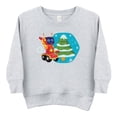 thumbnail image 3 of Leo the Truck Robot Holiday - Kids Toddler Sweatshirt, 3 of 9