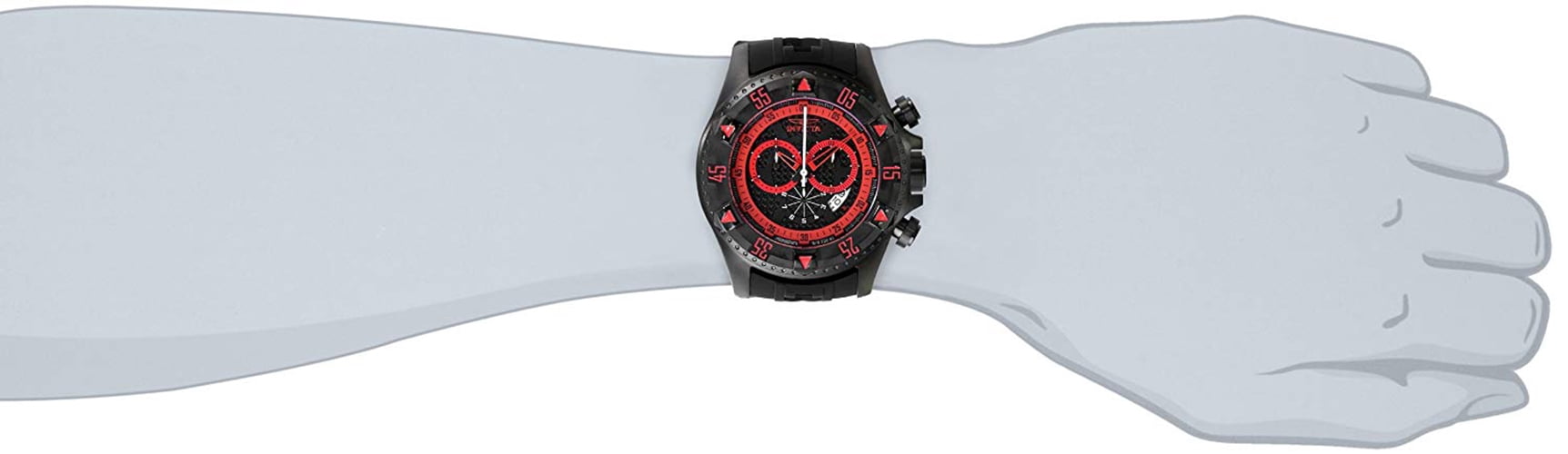 Invicta Excursion 12690 Silicone Chronograph Watch