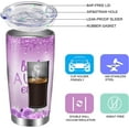 thumbnail image 5 of Aunt Tumbler Best Aunt Ever Gifts for Women‘s Day Birthday Christmas Mother''s Day Valentine''s Day Travel Mug Stainless Steel Tumbler 20 Oz, 5 of 6