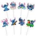thumbnail image 1 of 8pcs/set Disney Lilo & Stitch Cake Topper For Birthday Party Stitch Paper Cupcake Topper For Kids Birthday Party Cake Decoration, 1 of 2